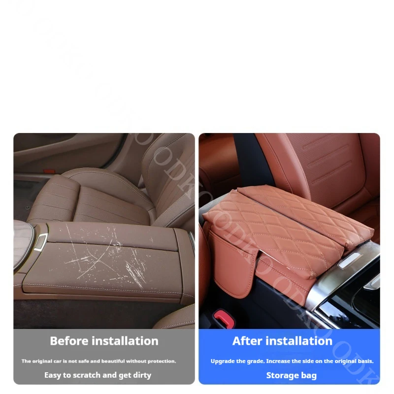 Для 22-23 Benz C-Class подлокотник центральной консоли поднятая защитная накладка