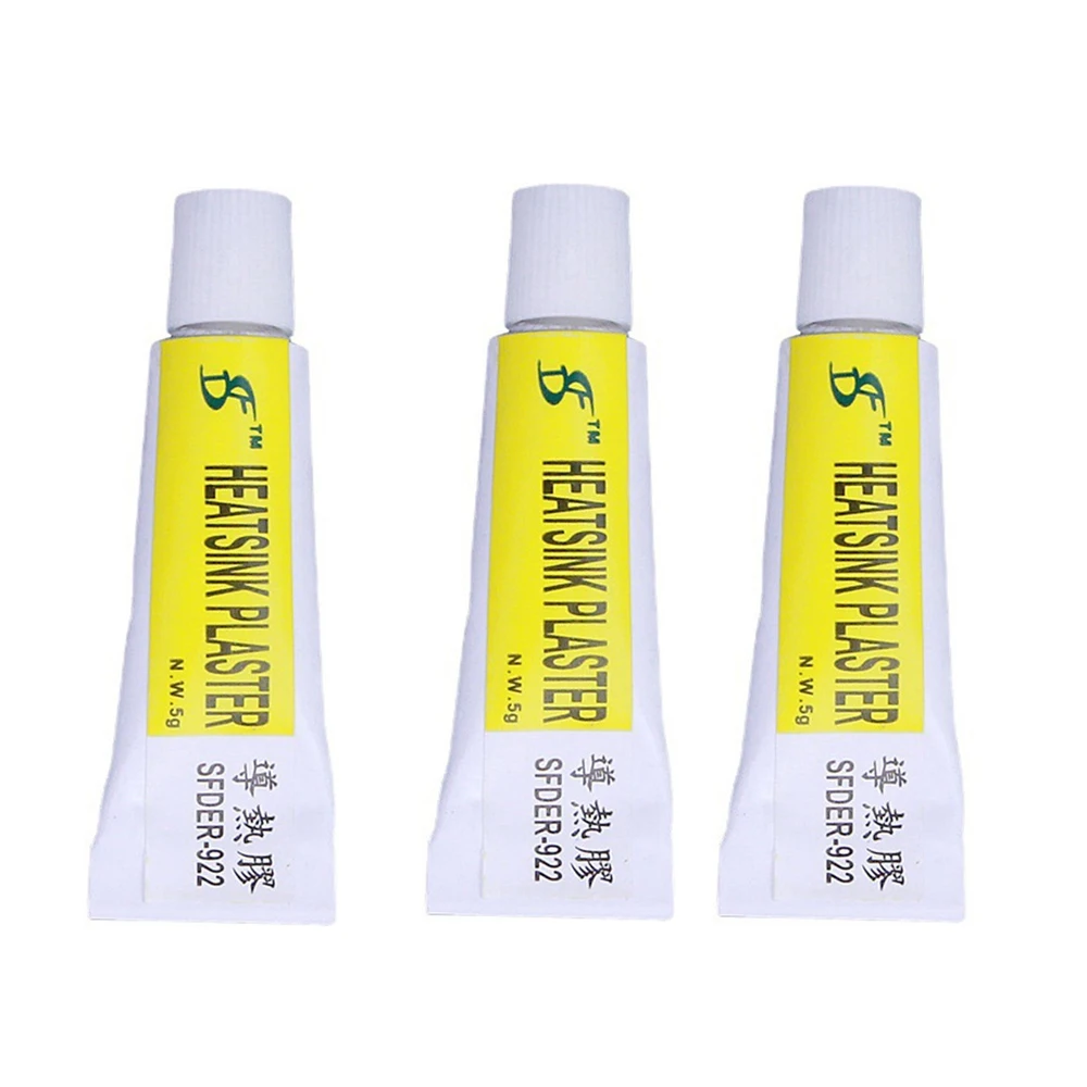 

1/3/5 шт. термоклей, проводящая паста, клей, проводящий радиатор, штукатурка, клей для чипа, VGA RAM, светодиодный IC, охлаждающий радиатор