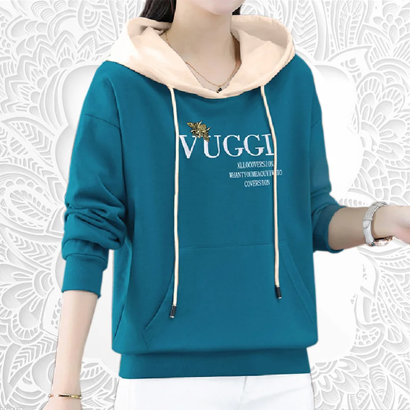 

Куртка женская демисезонная с капюшоном, модное пальто с карманами, свободная верхняя одежда