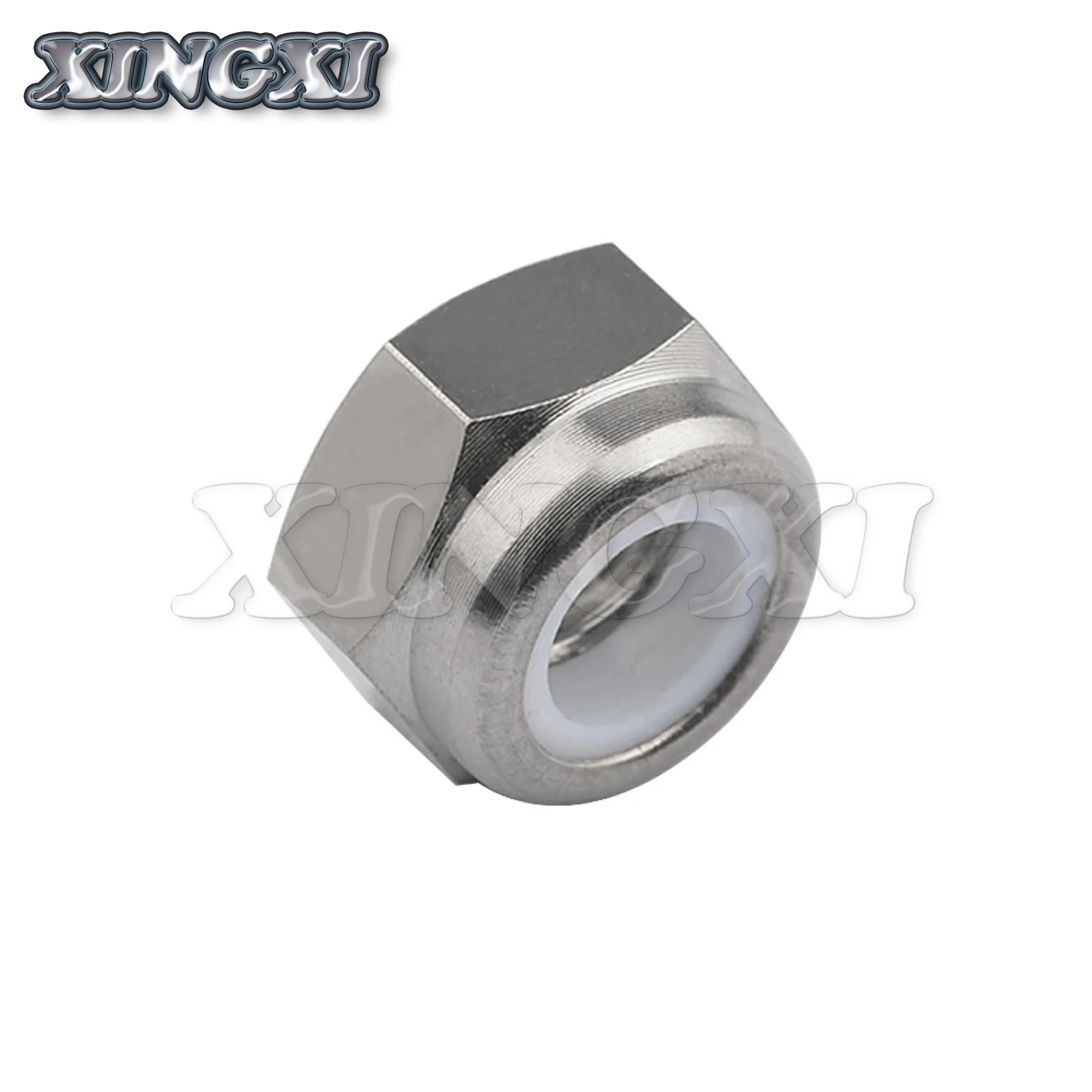 Xingxi M4 M5 M6 M8 титановая гайка нейлоновый замок шестигранные гайки для велосипеда