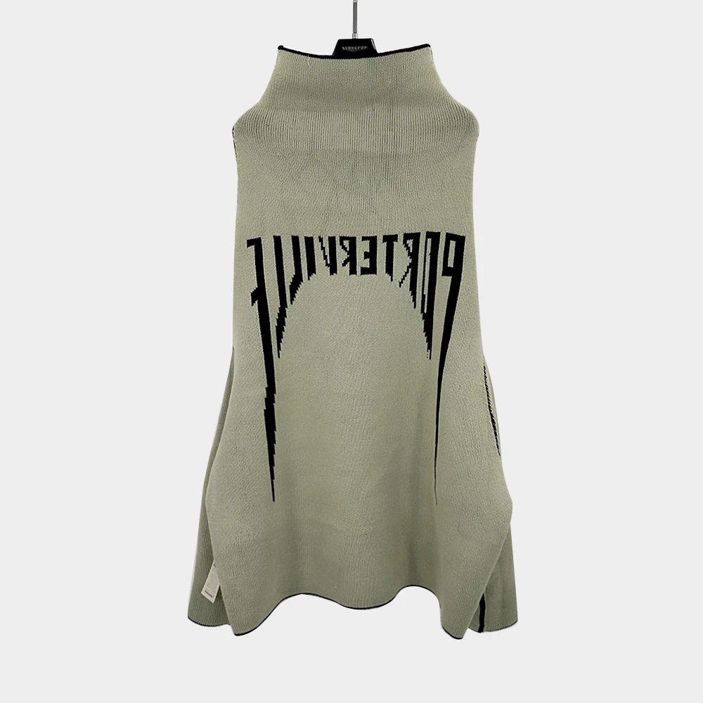 Owen Seak мужской вязаный пуловер свитер готическая женская одежда оверсайз осенняя