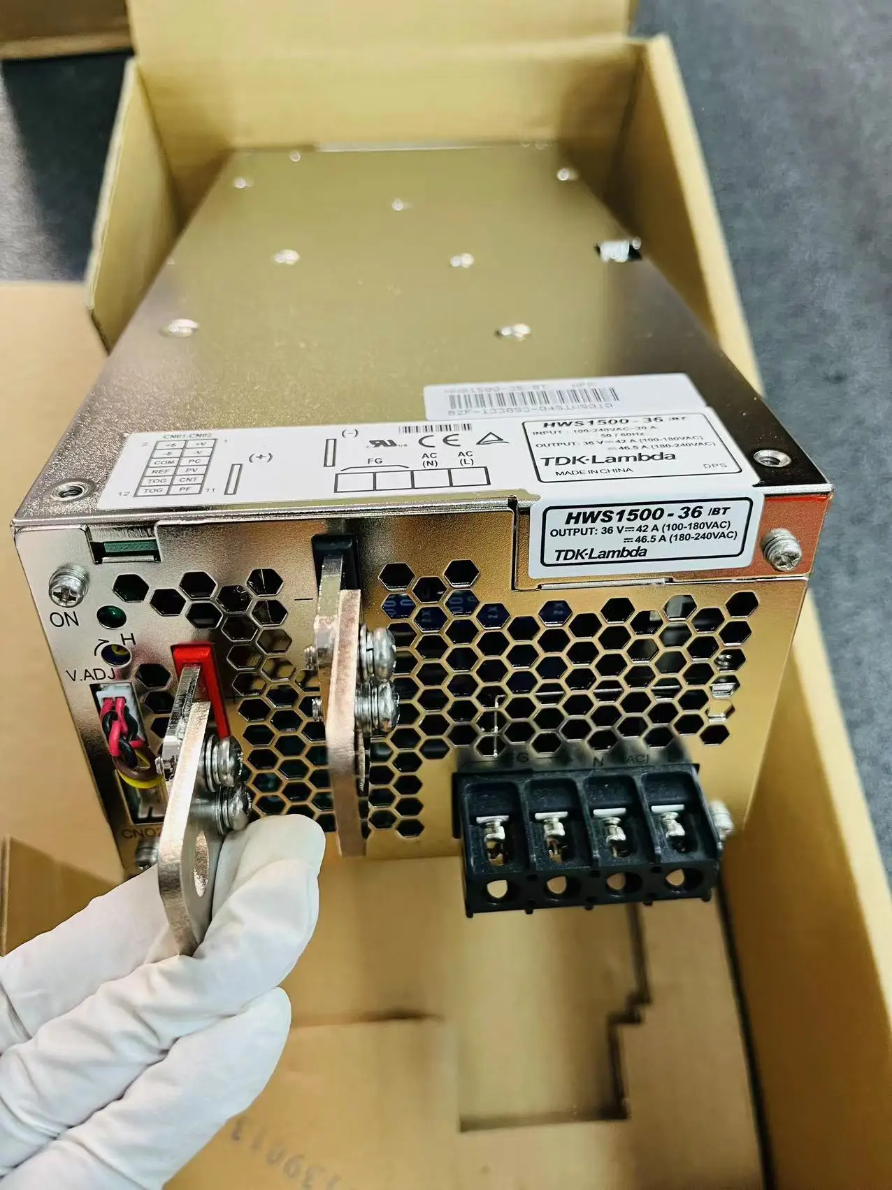 

TDK-lambda HWS1500-36/BT блок питания, новый оригинальный