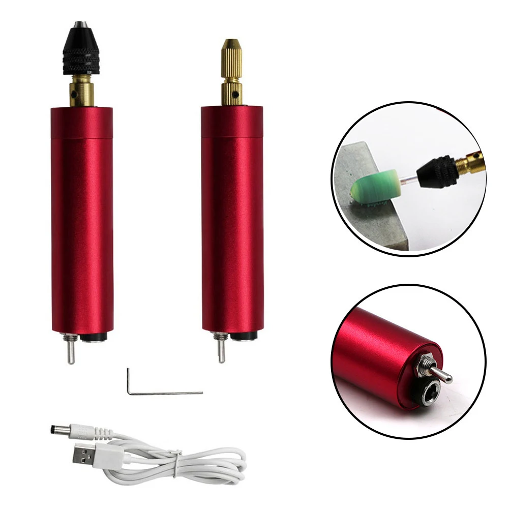 

Миниатюрная электрическая шлифовальная машинка с USB, наборы ручек для резьбы, портативная ручка для надписи, ручная дрель, вращающийся инст...
