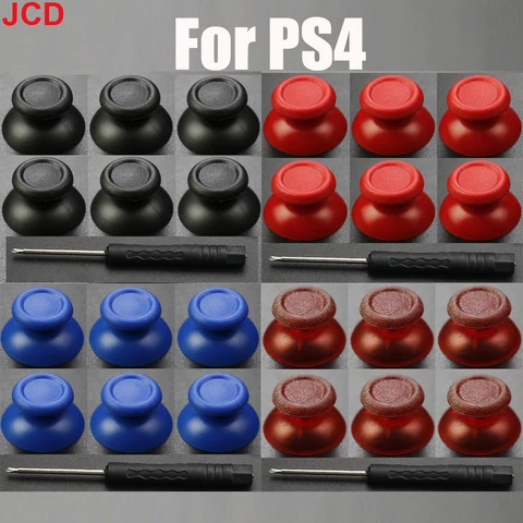 JCD 7 шт. 3D аналоговый джойстик-гриб, замена джойстика для PS4 Pro, тонкий контроллер, геймпад, аксессуар для ремонта