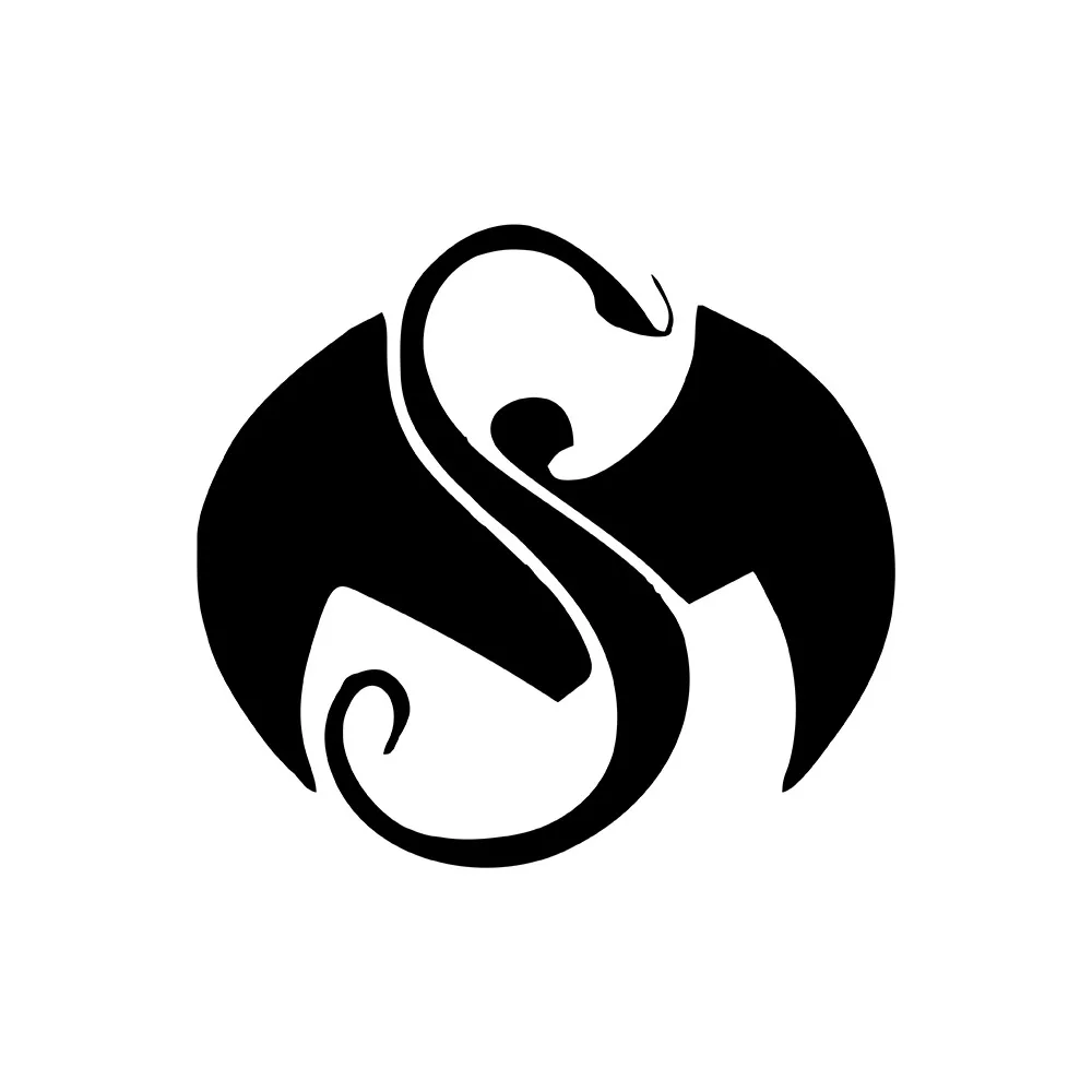 Наклейки на окна автомобиля виниловые водонепроницаемые наклейки Змея |