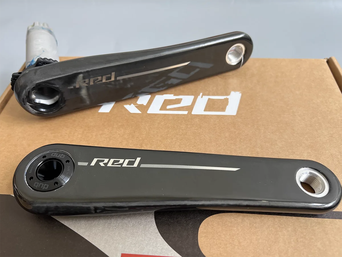 2025 SRAM красный шатун в сборе все Road DUB BBs WIDE 8-bolt интерфейс совместим с питанием