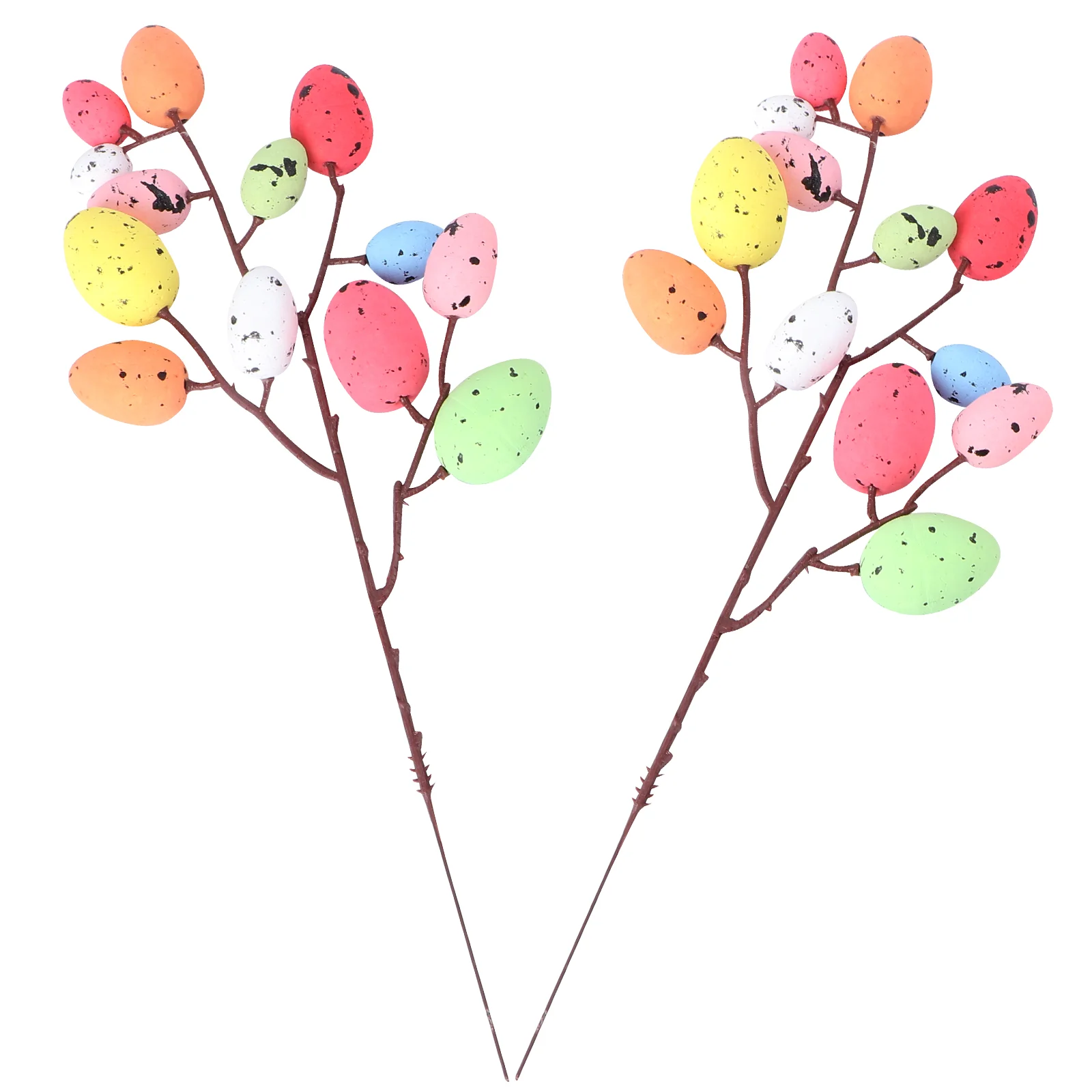 

Easter Egg Flower Picks Tree Eggs Branches Floral Ornament Pick Artificial Spring Diy Garland Stems Branch Arrangement Stem