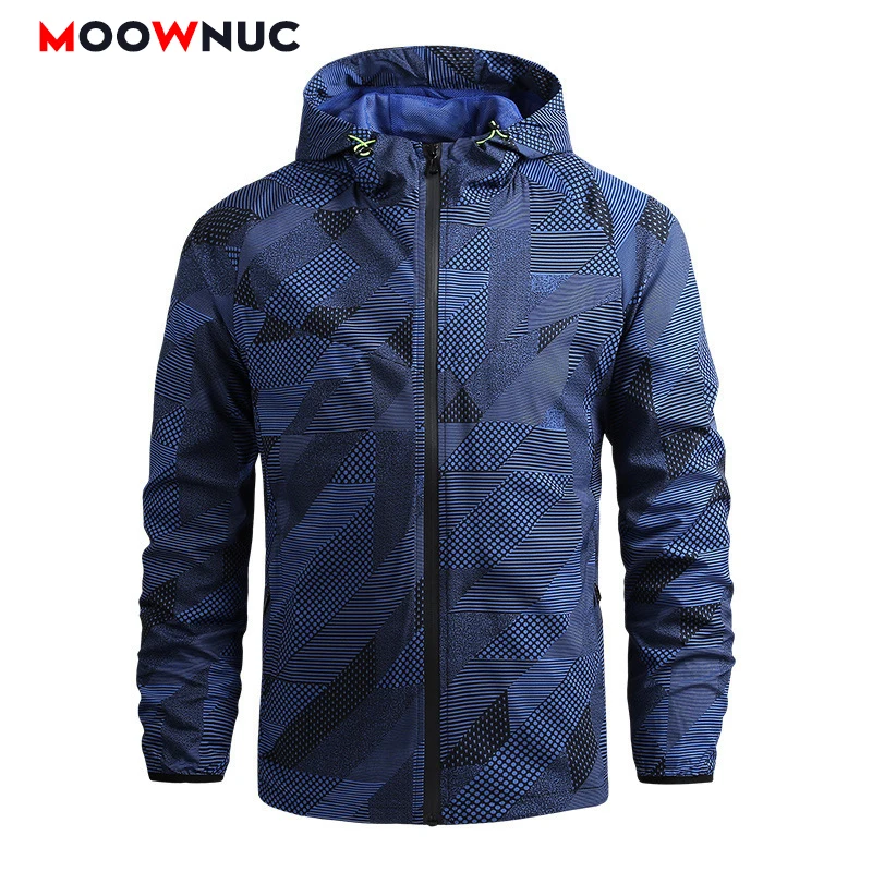 

Men's Jacket Spring Male Coats Windbreaker New 2022 Outdoors Overcoat Youth Windproof Hombre Casual Coveral Brand MOOWNUC