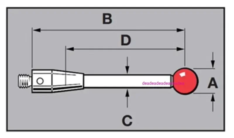 Зонд Renishaw A-5003-4792 Машинный зонд с резьбой M4 OMP40-2 OMP60 из Великобритании