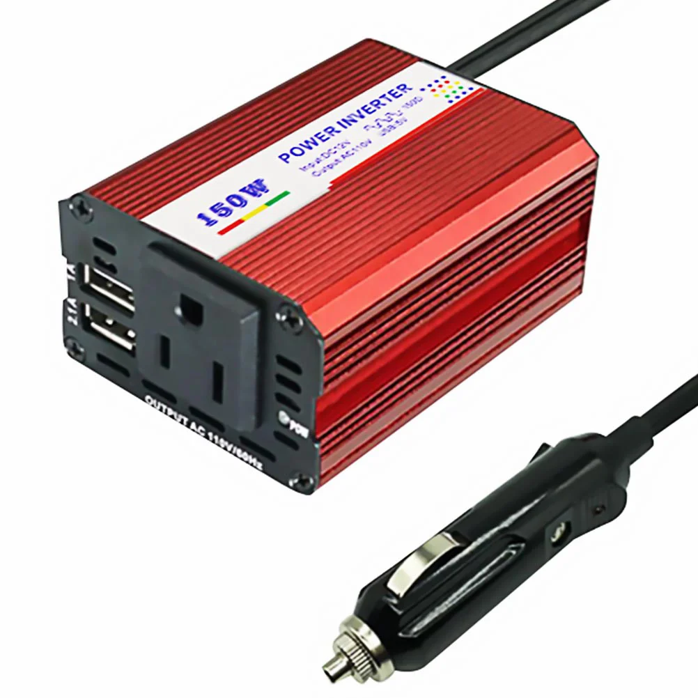 

1 Set DC 12V to AC 110V 150W Automobile Car Converter Inverter