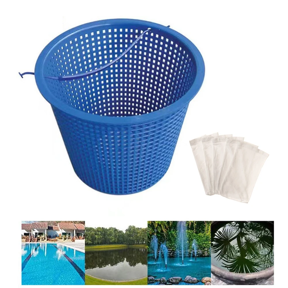 

Pool Skimmer Basket +Filter Socks For Hayward SPX1070E B-9 B9 R211100 Filter Storage Pool Skimmer Socks