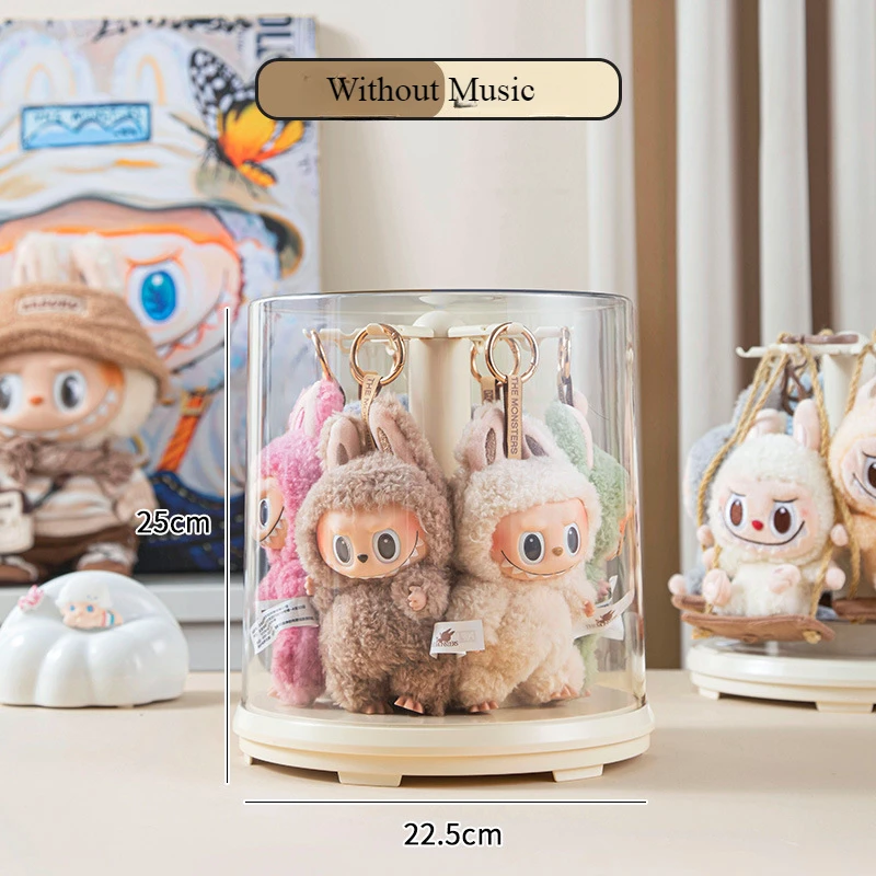 

Прозрачный вращающийся чехол для украшений