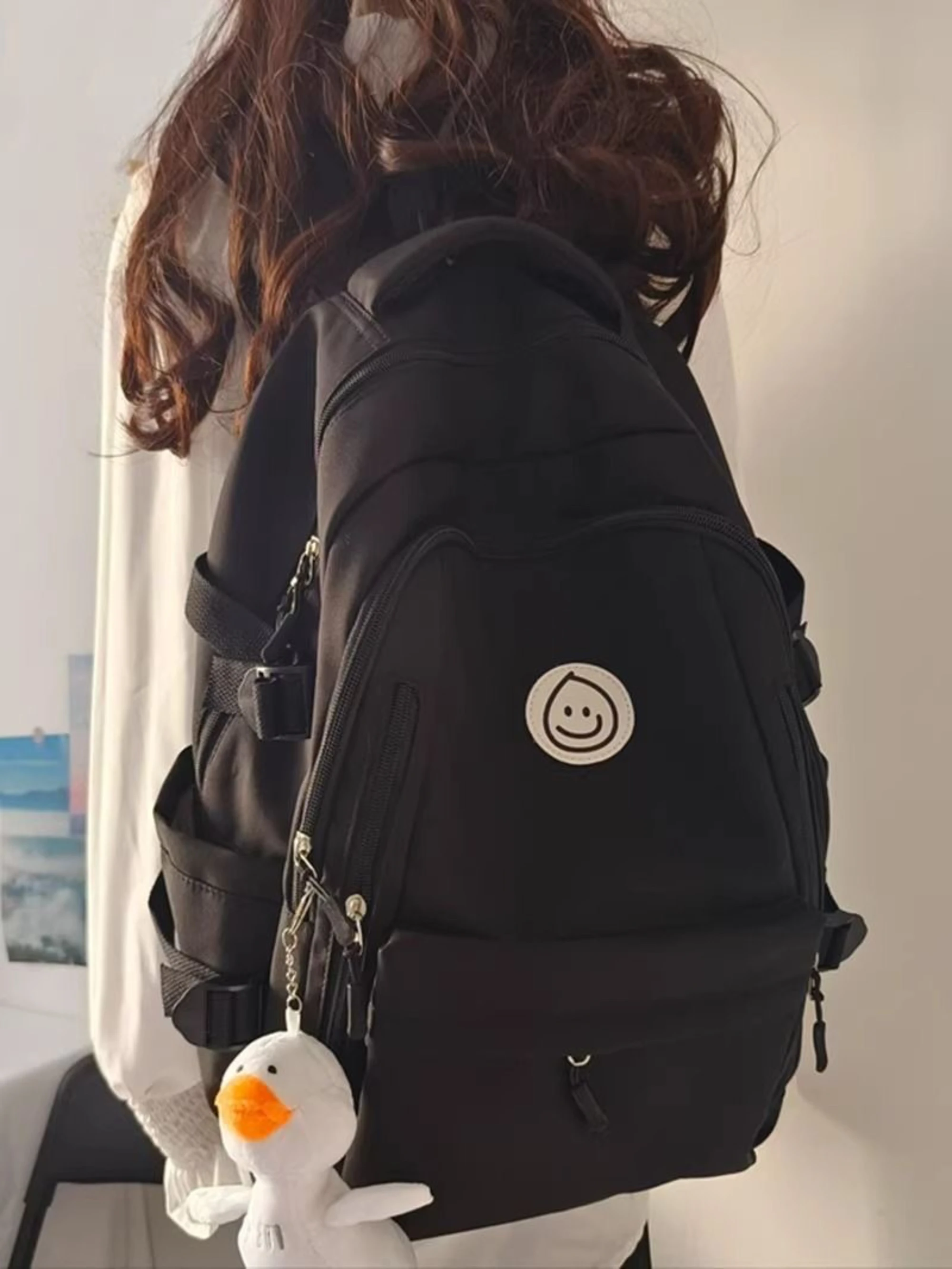 Большой женский милый рюкзак для колледжа DIEHE путешествий и книг нейлоновая