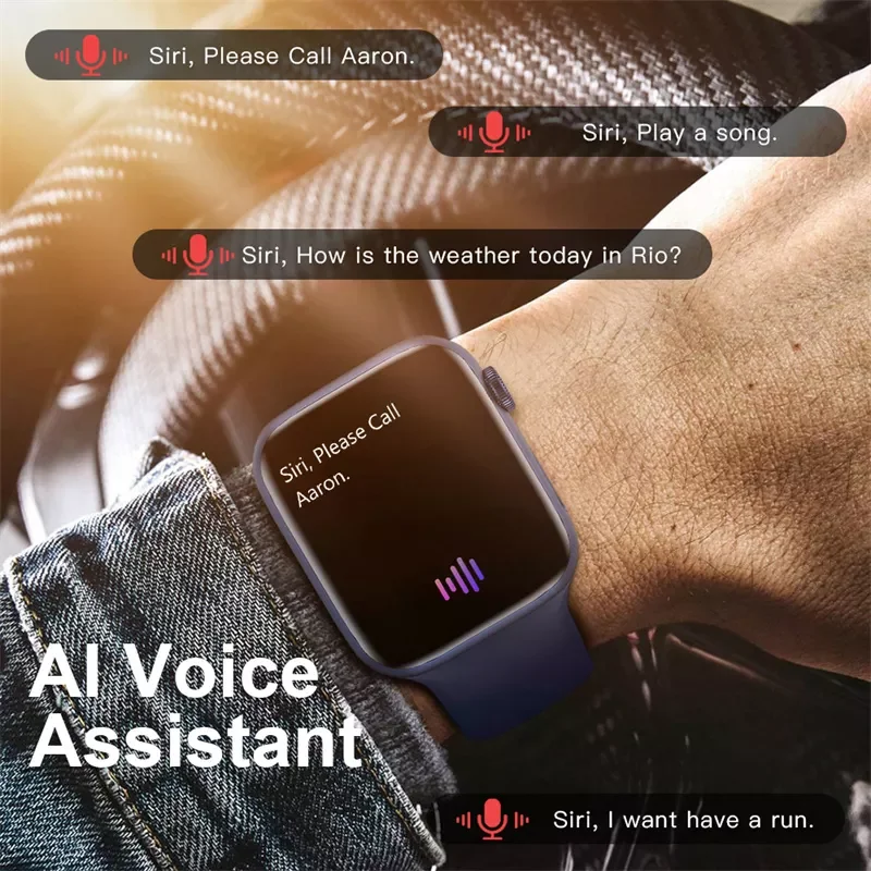 

IWO W27 Pro Series 7 Smart Watch 2021 AI Voice NFC Bluetooth Call 1.81 Inch Split Screen Password Sports Smartwatch For Watch 7