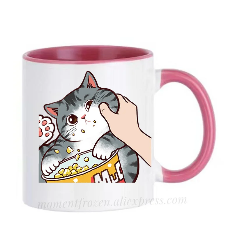 

Pet Cups Cat Coffee Mugs Cute Animal Mokken Drinkware Kitty Kitten Lover Coffeeware Home Decor Mommy Women Mother's Day Mugen
