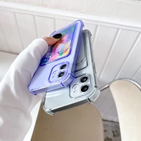 clear silicon wallet case for samsung s21 case s20 fe s10 plus s10e note 8 9 10 20 ultra a52s a52 a72 lens protection card cover