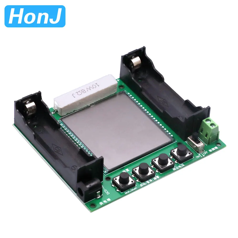 Модуль тестера емкости литиевой батареи 18650 Высокоточный ЖК-цифровой дисплей