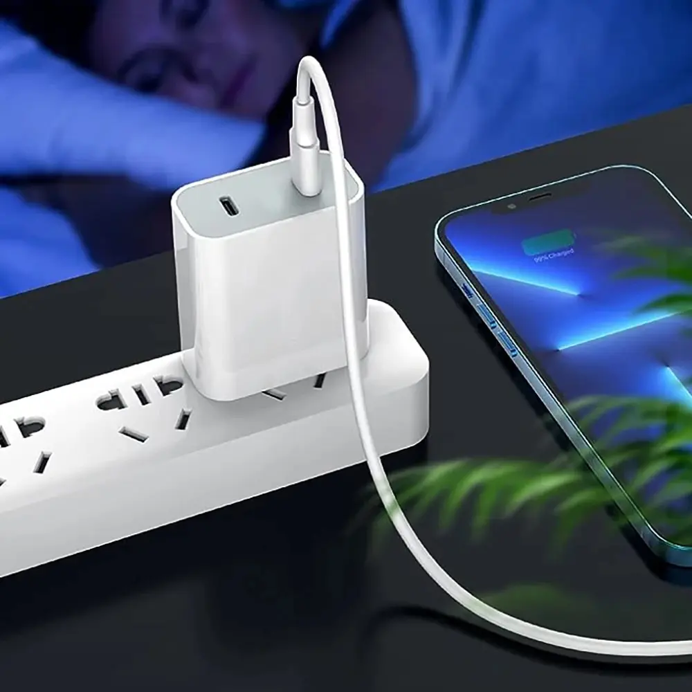 Зарядное устройство с 2 USB-портами и поддержкой быстрой зарядки, 40 Вт