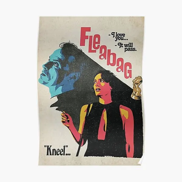 

Постер Fleabag на обеих коленях, Декор, забавное украшение на стену, винтажная комната, печать, Современная роспись, домашняя картина без рамки