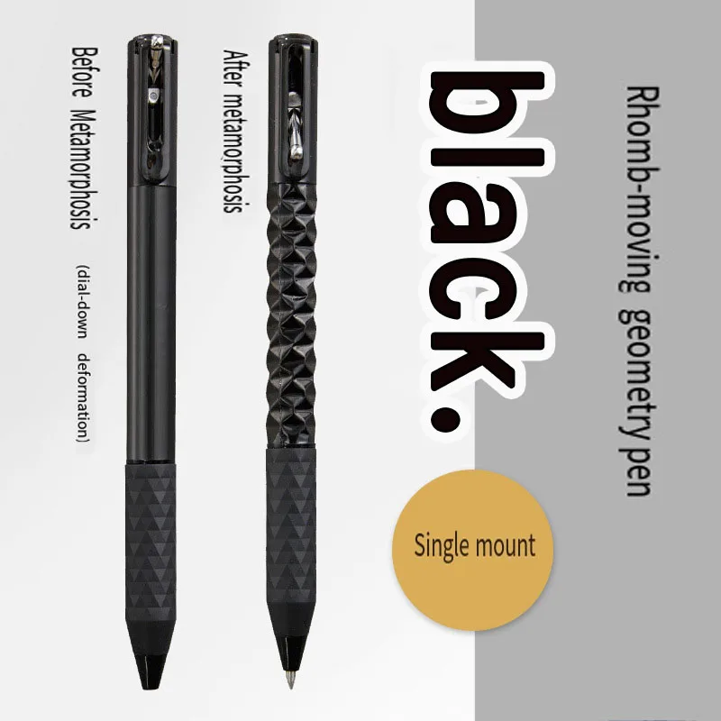 Новинка креативная Геометрическая гелевая ручка-ромб для декомпрессии