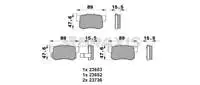 

Задний тормоз BALATASI CIVIC 2001 CRV CIVIC CRV, код магазина: AB0205