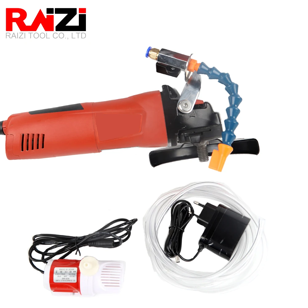 Raizi-amoladora angular Universal M8, accesorio de alimentación de agua externa para amoladora angular, corte en húmedo