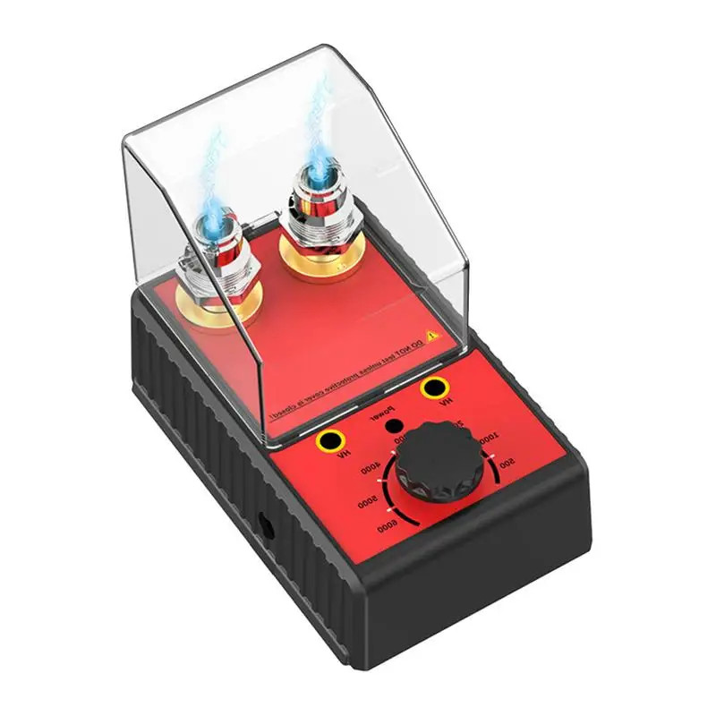 

Spark Plug Tester With Cover Spark Tester With Two Spark Plug Socket Ignition Plugs System Analyzer With Protective Cover For