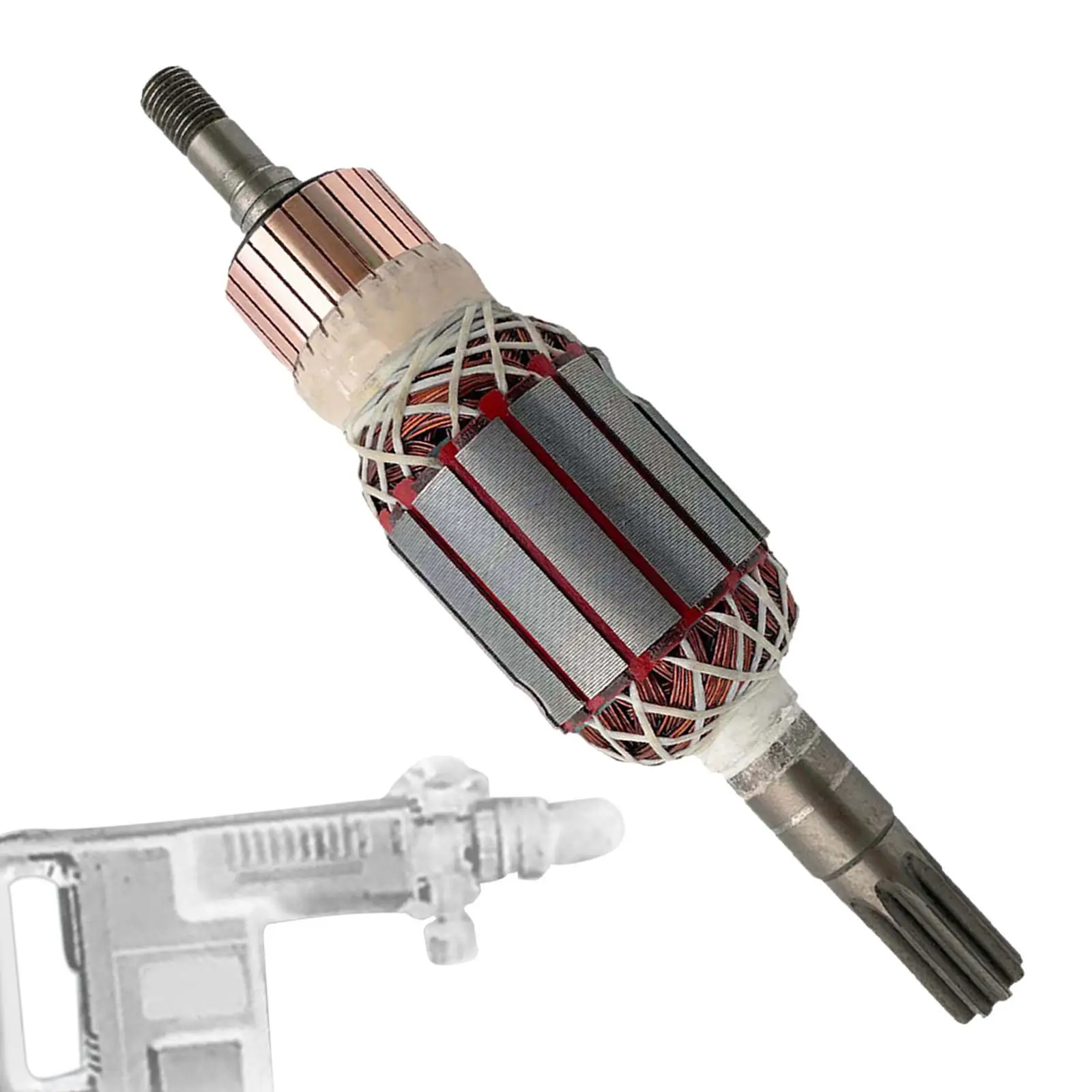 

Якорь молотка-выключателя, высокая производительность, простая в установке запасная часть электрического молотка для Gsh 16-30 Gsh16-28, часть электроинструмента