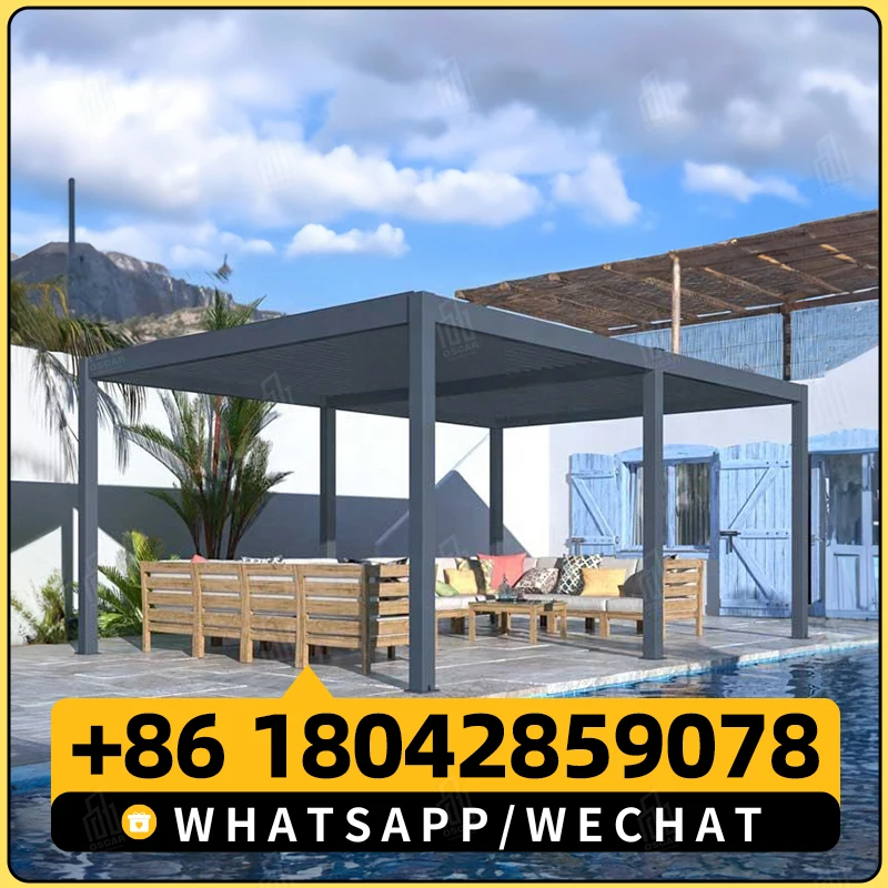 Перголы и беседки уличные рулонные жалюзи балкон экран комнаты окно