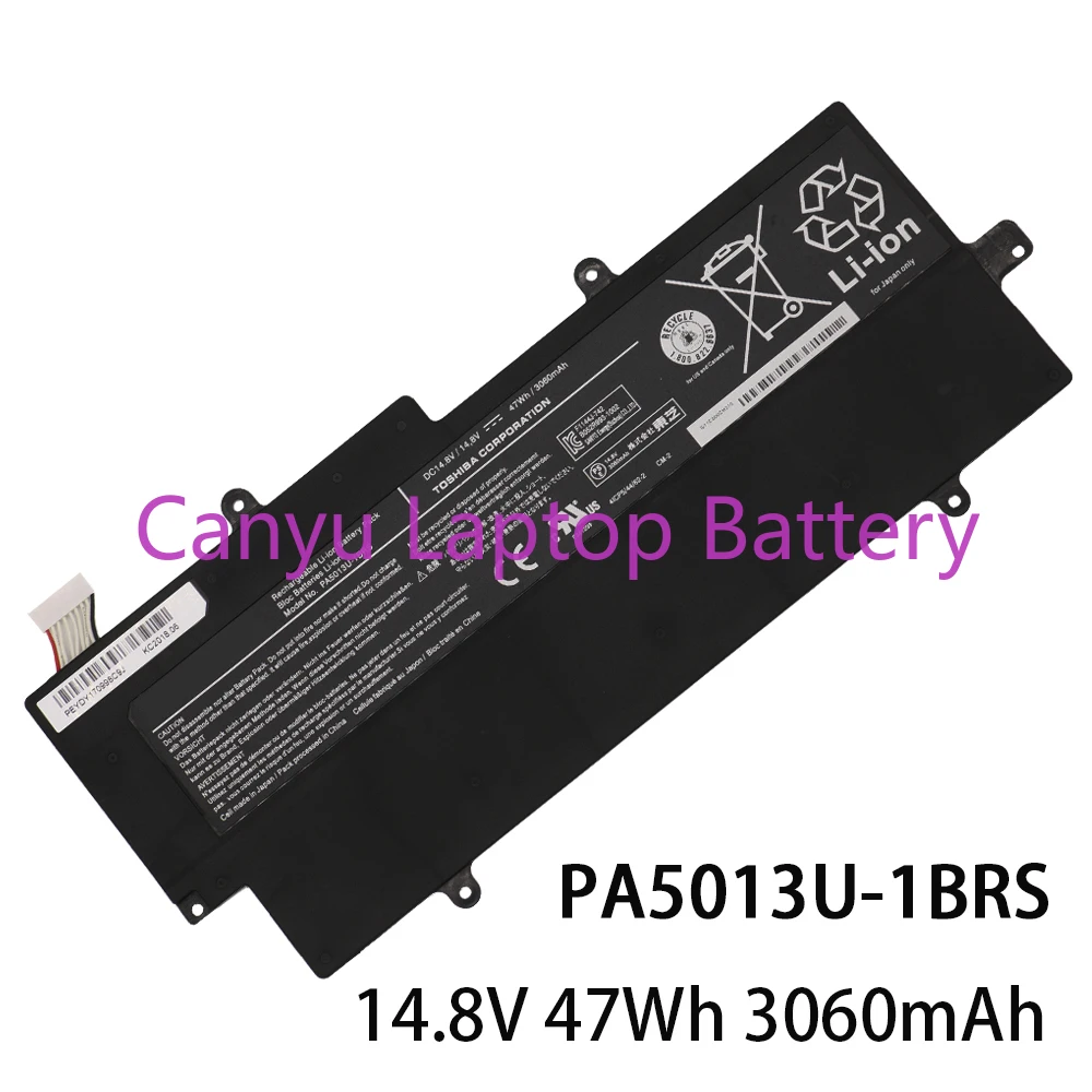 

PA5013U-1BRS Laptop Battery for Toshiba Portege Z835 Z830 Z930 Z935 Ultrabook Series PA5013 PA5013U 14.8V 30.60mAh 47WH NEW