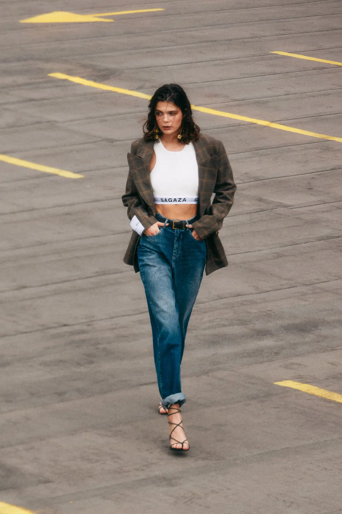 

Trendyol X Sagaza Studio-Flushing Baggy Jeans TPRAW22PL0602