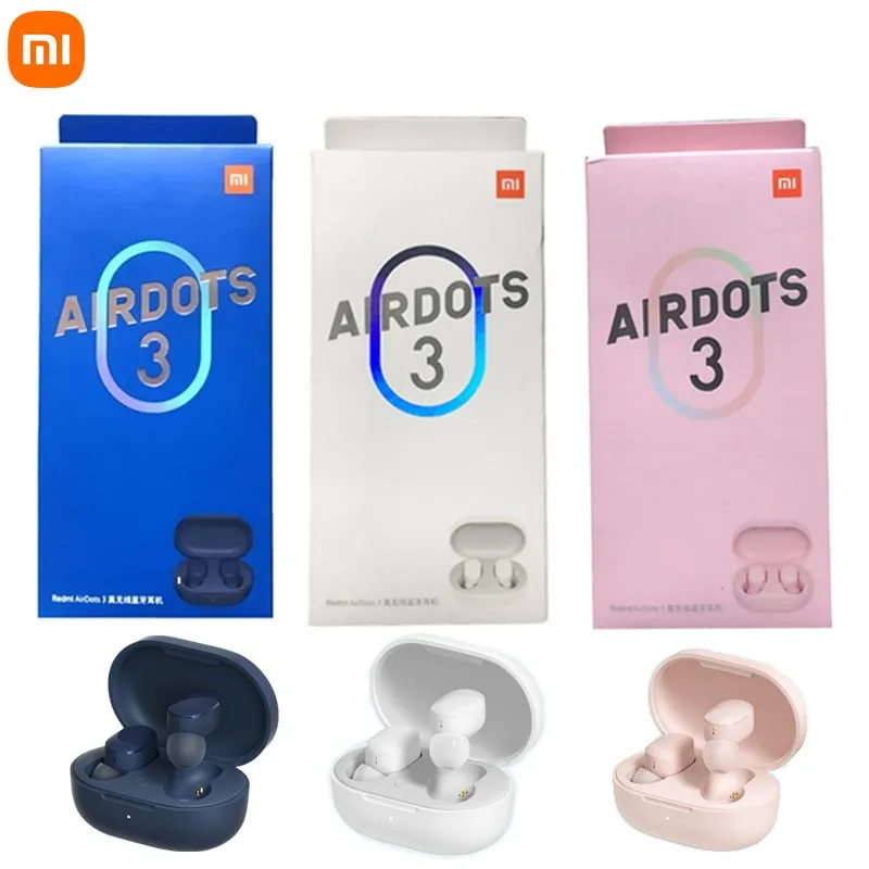 TWS-наушники Xiaomi Redmi Airdots3 TWS Bluetooth стереонаушники-вкладыши с сабвуфером настоящие