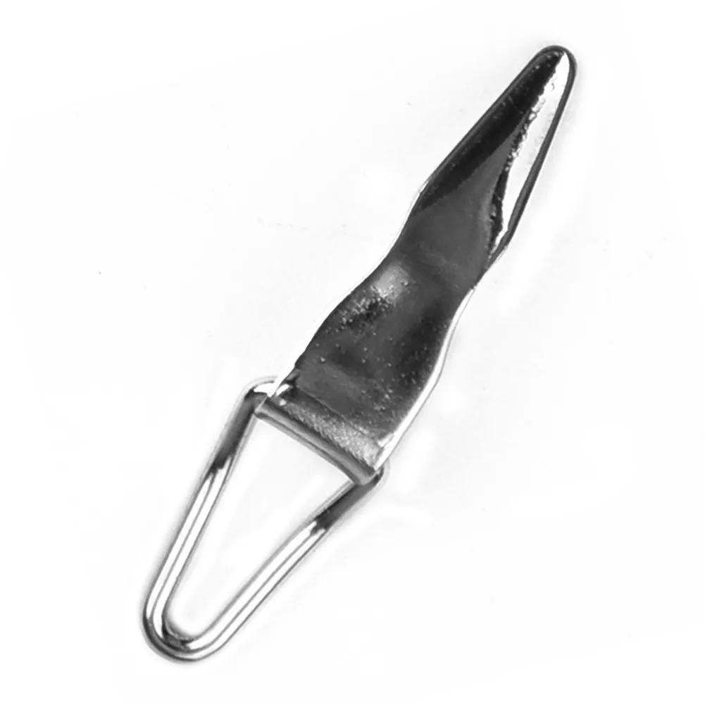 

6pcs Stainless Steel Hook Keeper Building Rod Guides Collapsible Silver Hook Keeper 6pcs Stainless Steel Hook Keeper Building Ro