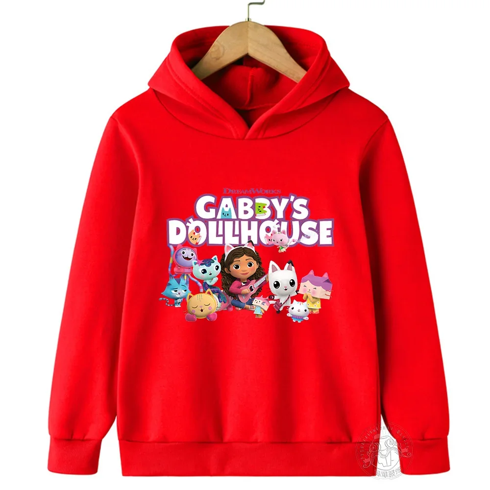 Детская Зимняя Толстовка С Кошачьим Дизайном Игровой Домик Gabby's Playhouse