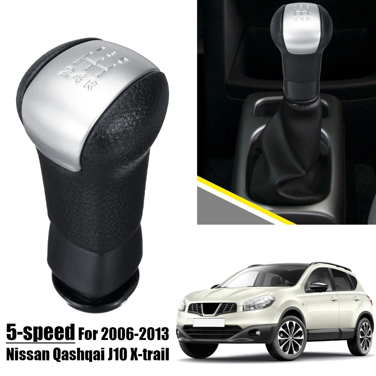 

Ручка переключения передач для Nissan Qashqai J10 X-trail 2006 2007 2008 2009 2010 2011 2012 5 скоростей Ручка рычага переключения передач