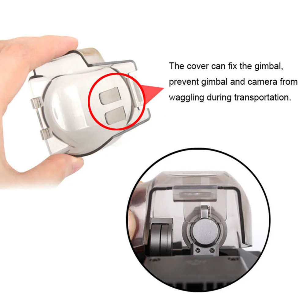

Защитная крышка для DJI Mavic Pro Camera Gimbal Lens Protector Holder Cap Mount Drone пылезащитные аксессуары 55x55x30 мм