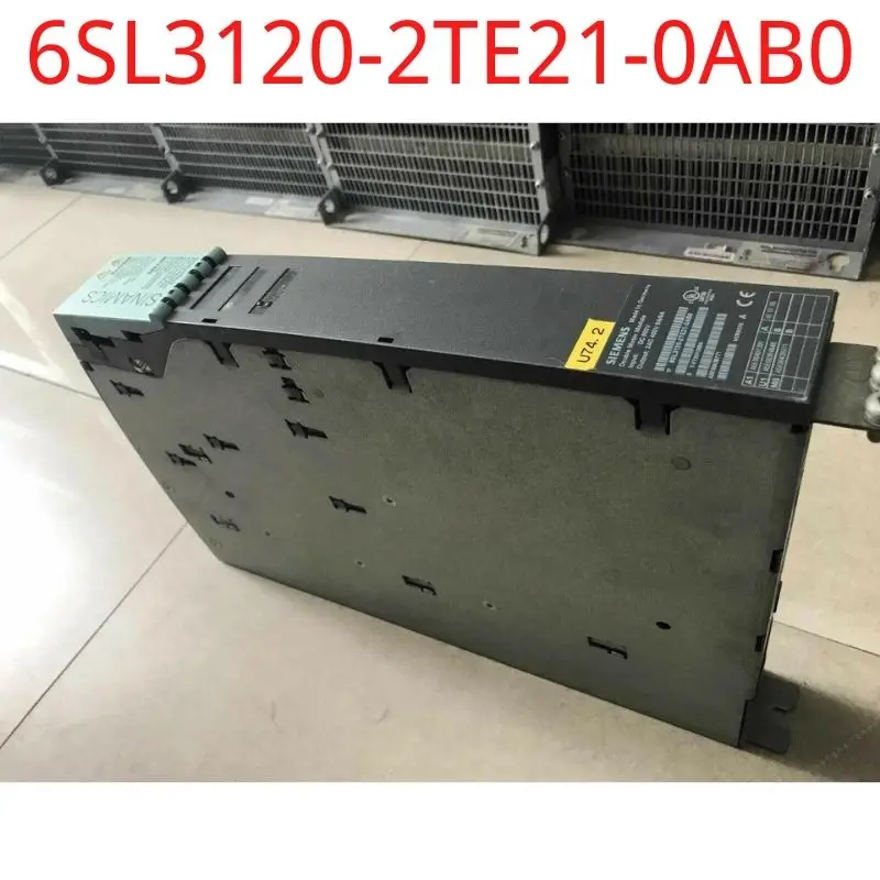 

used Siemens 6SL3120-2TE21-0AB0 SINAMICS Double Motor Module input: 600 V DC output: 400 V 3 AC, 9 A/9 A test ok
