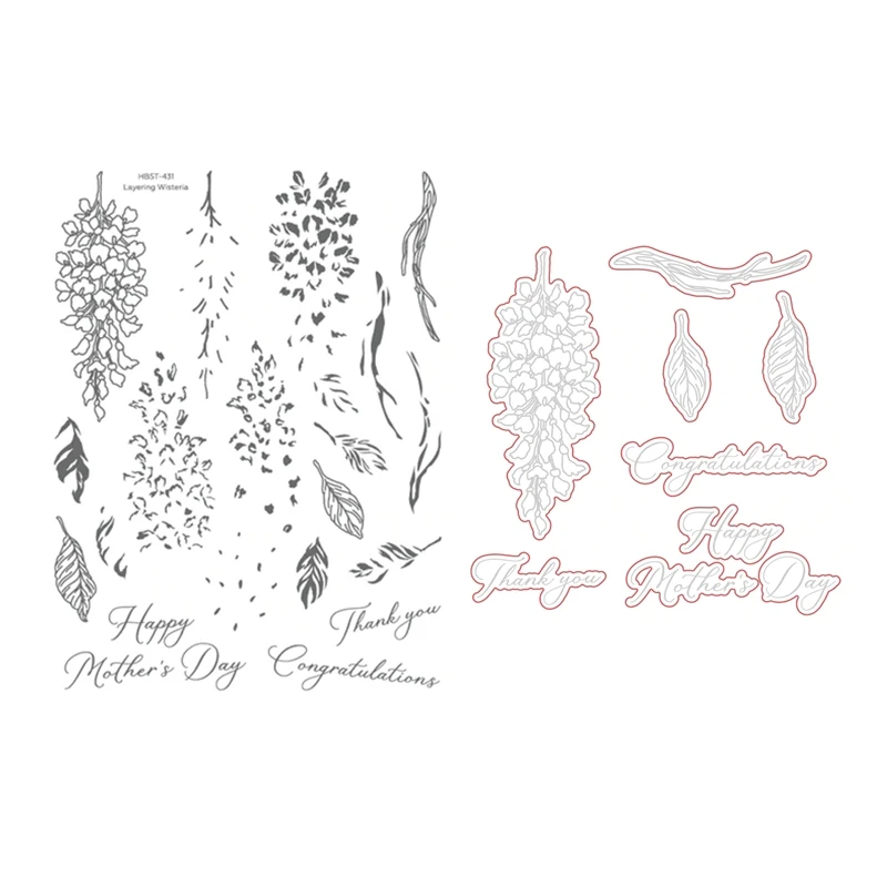 

Прозрачные штампы HonB для скрапбукинга, новинка 2022, бумажная рамка для тиснения в виде пчелы, товары для рукоделия, штампы для вырезания карт