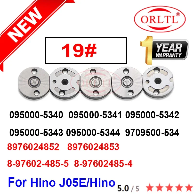 095000 -5342 Дизельный клапан отверстие 19 # для ИСУЗУ 4HK1/6HK1 -5340 -5341 -5343 -5344 9709500 -534