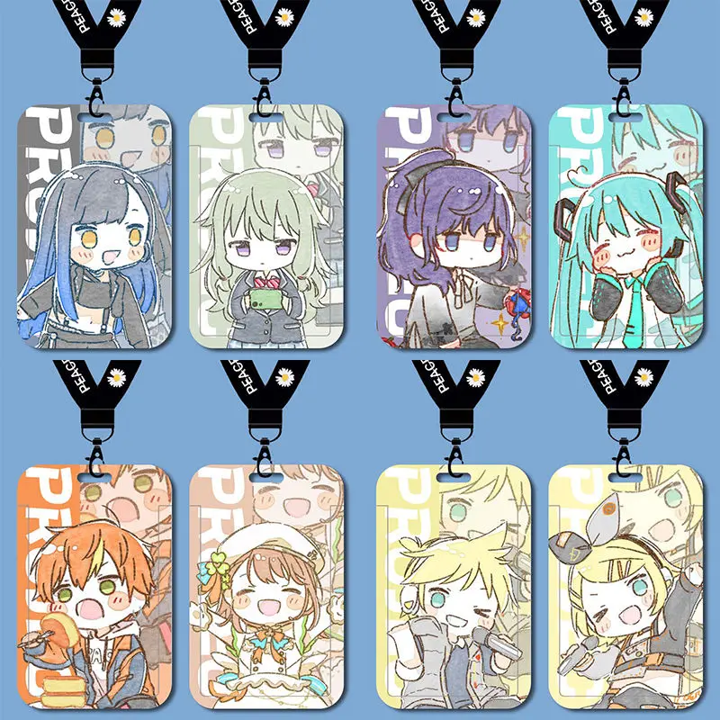 Новый проект 2025 г. цветная сцена Sekai! Набор чехлов для студенческих карт держатель