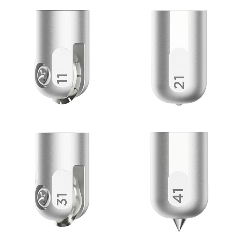 4 шт. волнистый наконечник лезвия гравировальный для тиснения и перфорации Cricut