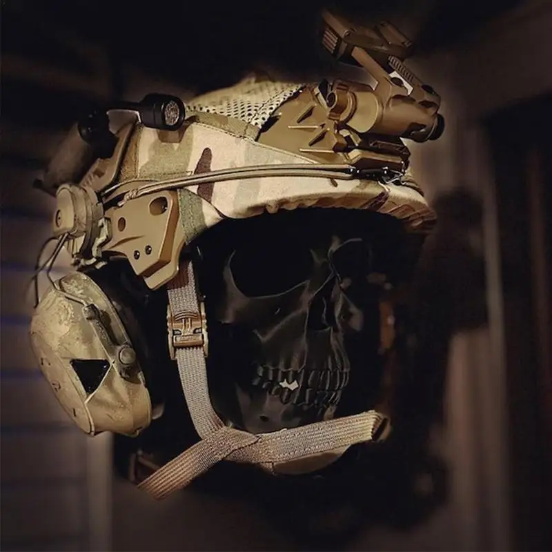 Креативный держатель для мотоциклетного шлема с 3D черепом настенная стойка