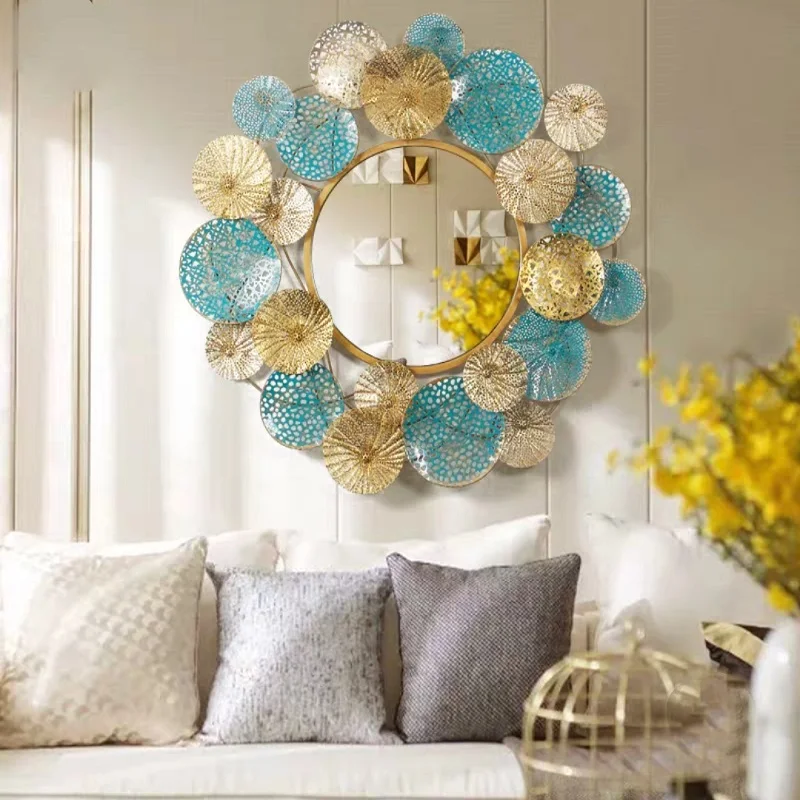 

Wavy Aesthetic Decorative Mirrors Bathroom Stained Large Decorative Mirrors Irregular Decoracion Habitacion House Decoration