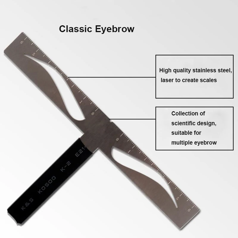 1 шт. микроблейдинг из нержавеющей стали для бровей искусственные аксессуары