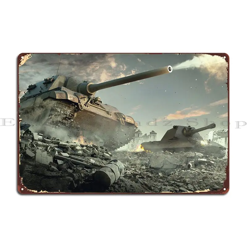 

Jagdtiger Metal Sign Mural Pub Club Custom Club Tin Sign Poster