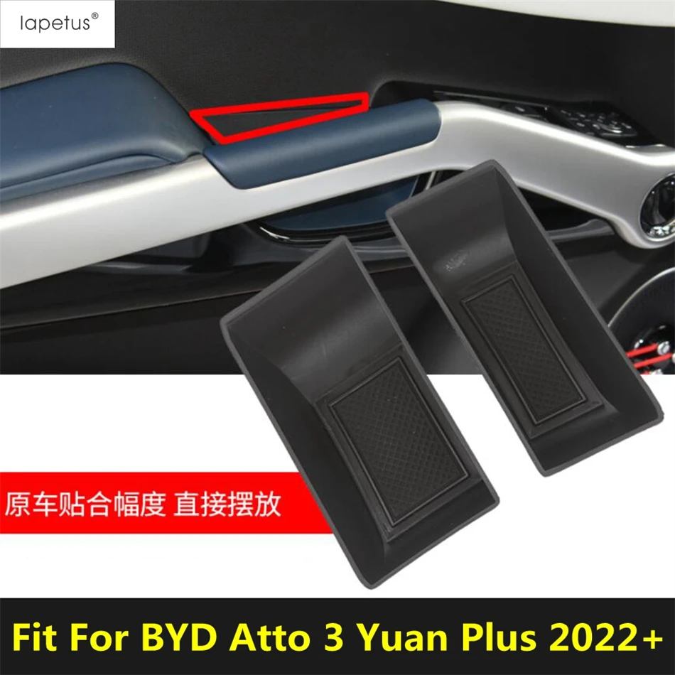 

Car Central Console Armrest Storage Box / Door Organizer Container Holder Tray Accessories For BYD Atto 3 Yuan Plus 2022 2023