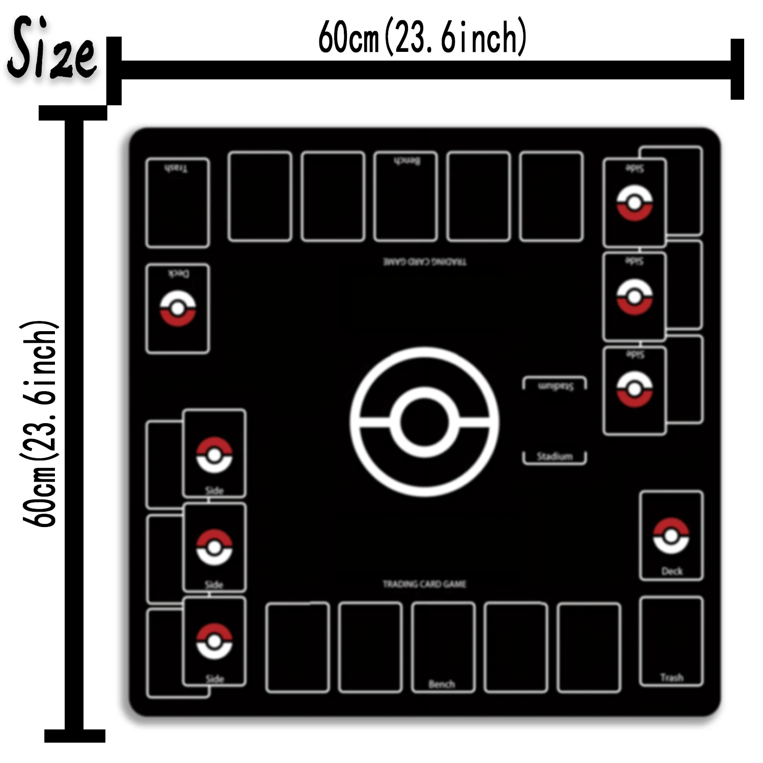 Игровой коврик для покемона дробления PTCG