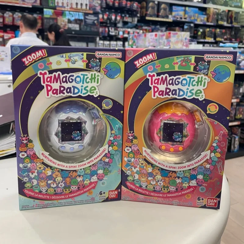 Фото Новая оригинальная электронная игрушка-питомец Bandai Ta Ma Got Chi 2026: Новая версия с возможностью настройки — Тропический Ледяной Океан, Парк Счастья №1