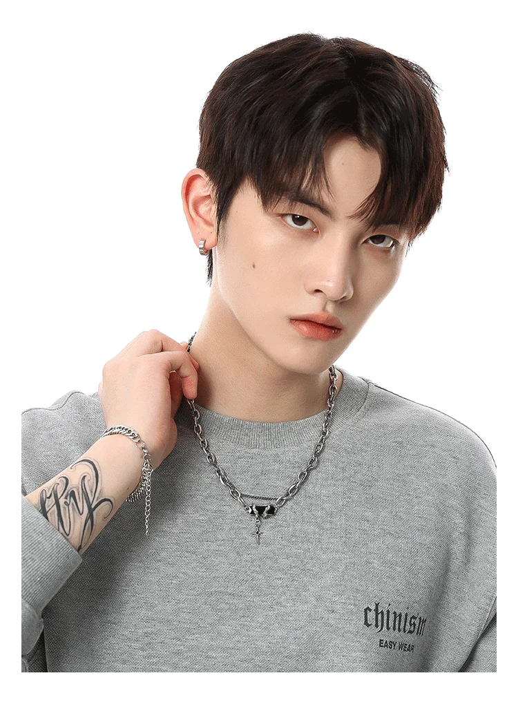 

Light luxury, small number of necklaces, lovers, men and women necklaces, jewelry, holiday gifts