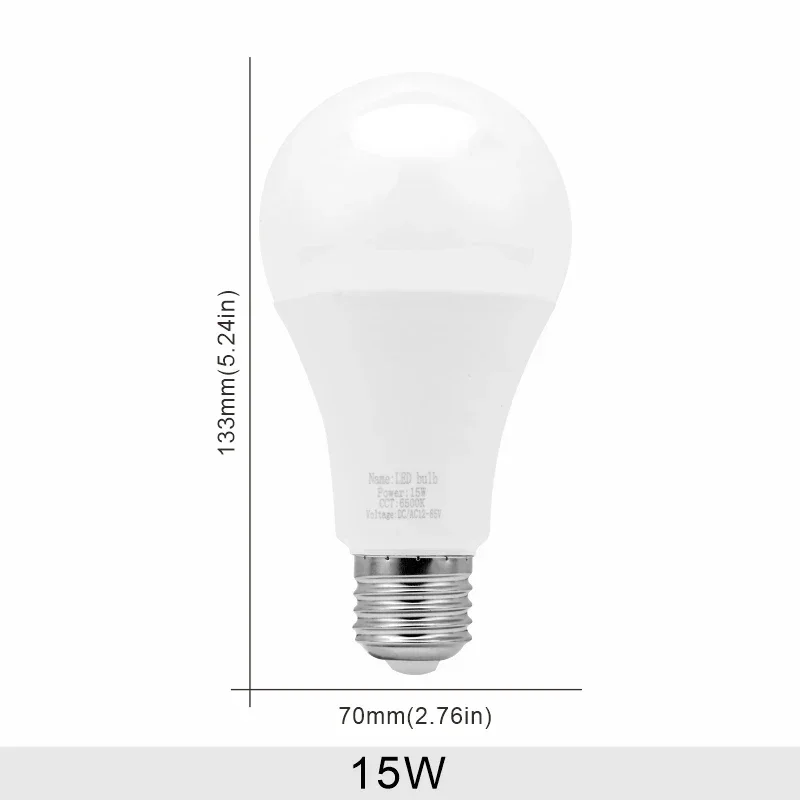 

LAN MU Светодиодная лампа E27 12В-85В 3Вт-25Вт Холодный/Теплый белый